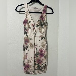 Charlotte Russe Floral Sleeveless Dress